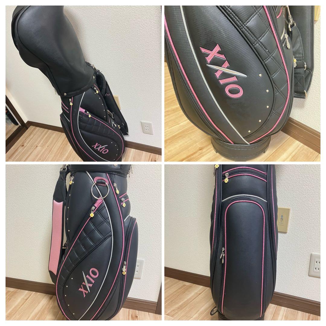 ゼクシオ ゴルフキャディバッグ レディース ゴルフクラブ12本入り