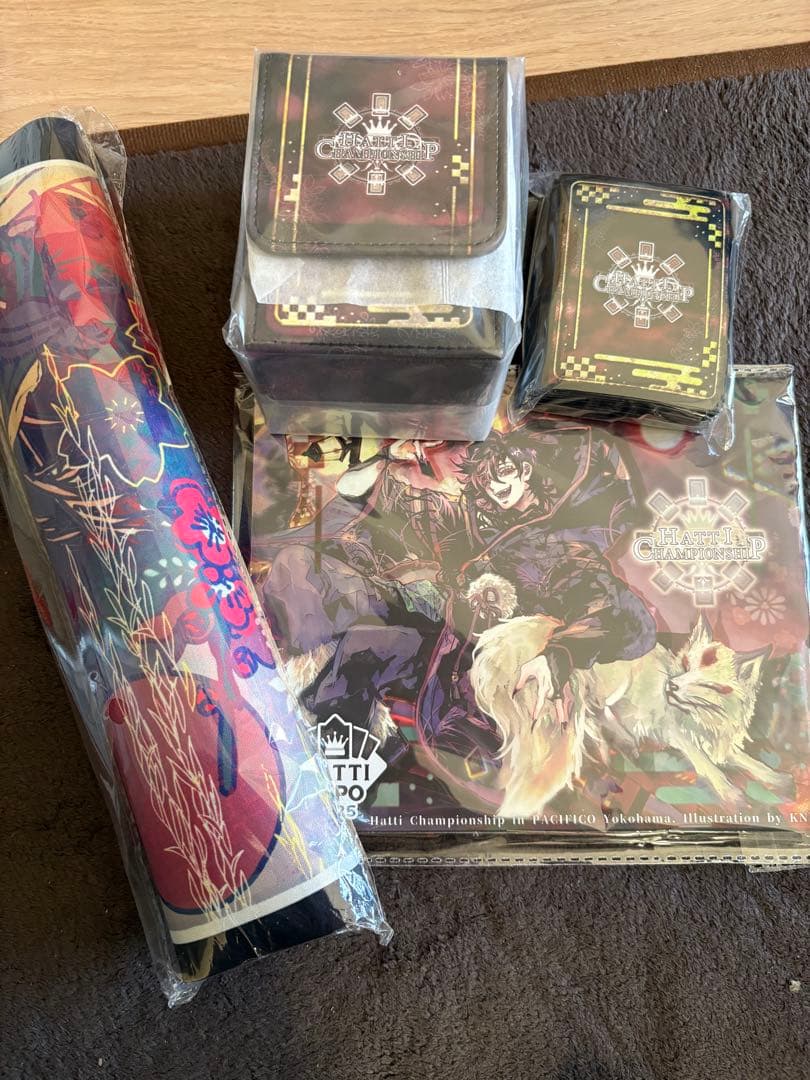 はっちCS EXPO 2025 上位賞　プレイマット(花札) 参加賞　セット