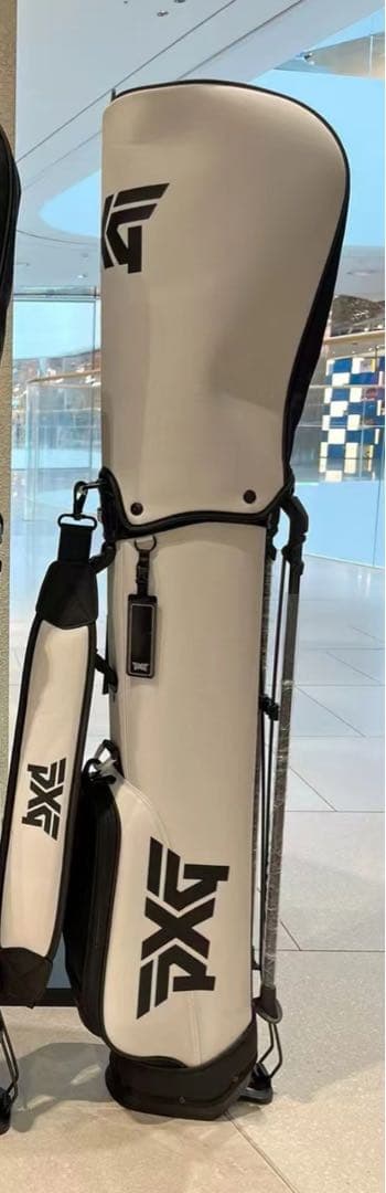 PXG ラウンドバッグ セルフスタンドバッグ ハーフキャディバッグ ホワイト