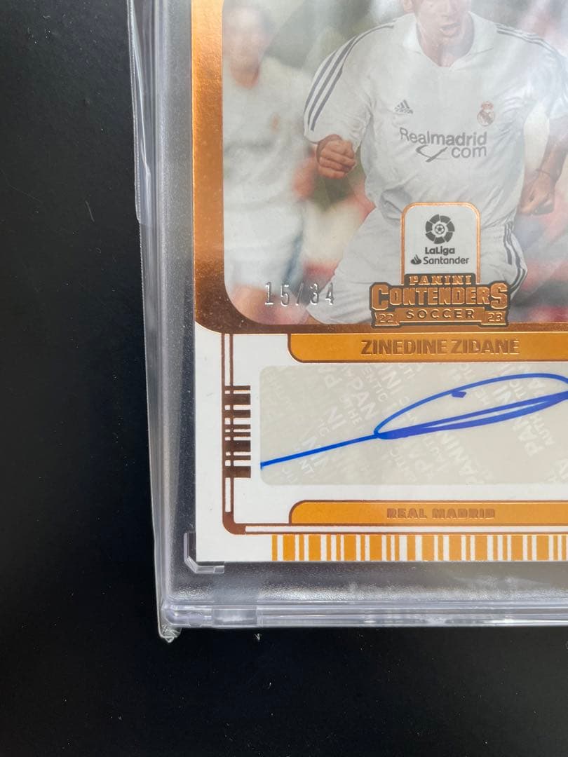ジネディーヌ・ジダン　panini chronicles 直筆サイン　34枚限定