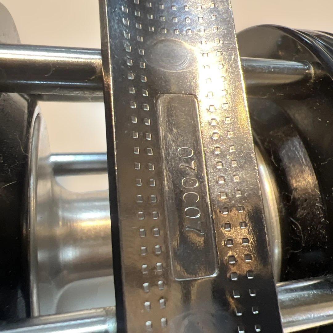 【美品】アブ アンバサダー 6600C 黒ベロ フットNO.070007