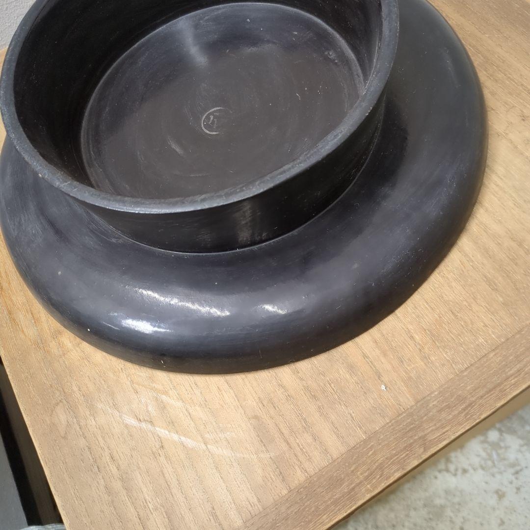 骨董　くりぬき盆　たかつき　台　木製　漆器　民芸　古道具　丸盆