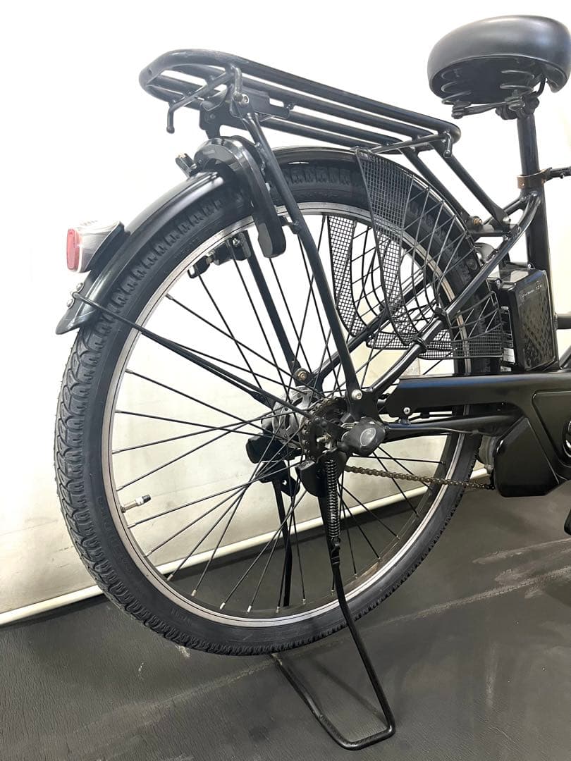 1年保証 新型　パナソニック　ティモ　26インチ　街乗り　黒　電動アシスト自転車