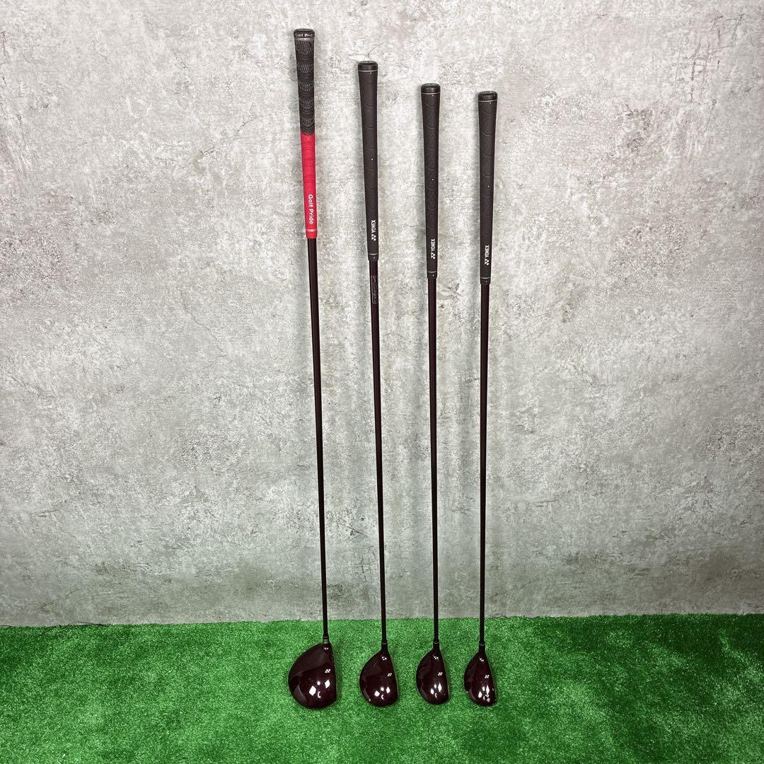 YONEX CYBER STAR 3000FL レディース ゴルフ 4本セット