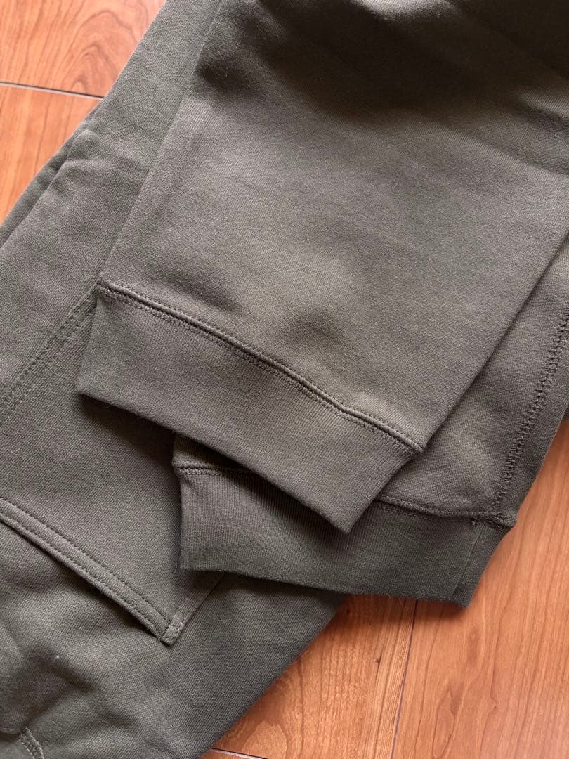 【値下げ】TANGRAM メンズスウェットパンツ オリーブ・カーキ