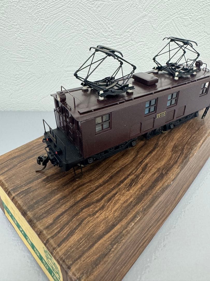 つぼみ堂 模型店 ED11 塗装済 キット 電気機関車 HOゲージ ※現状品