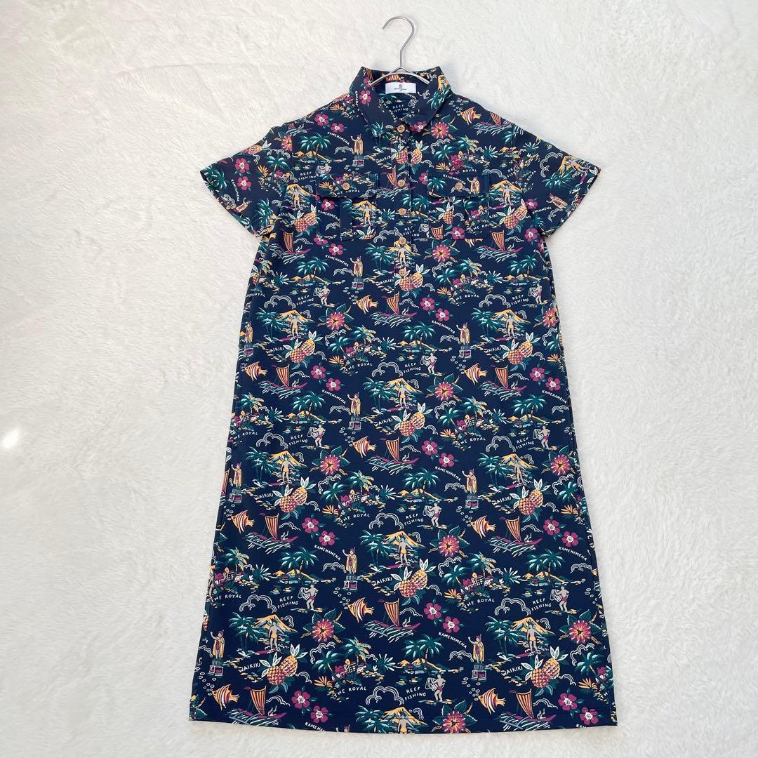 【美品】マンシングウエア×レインスプーナー　コラボワンピース　ゴルフウェア（92