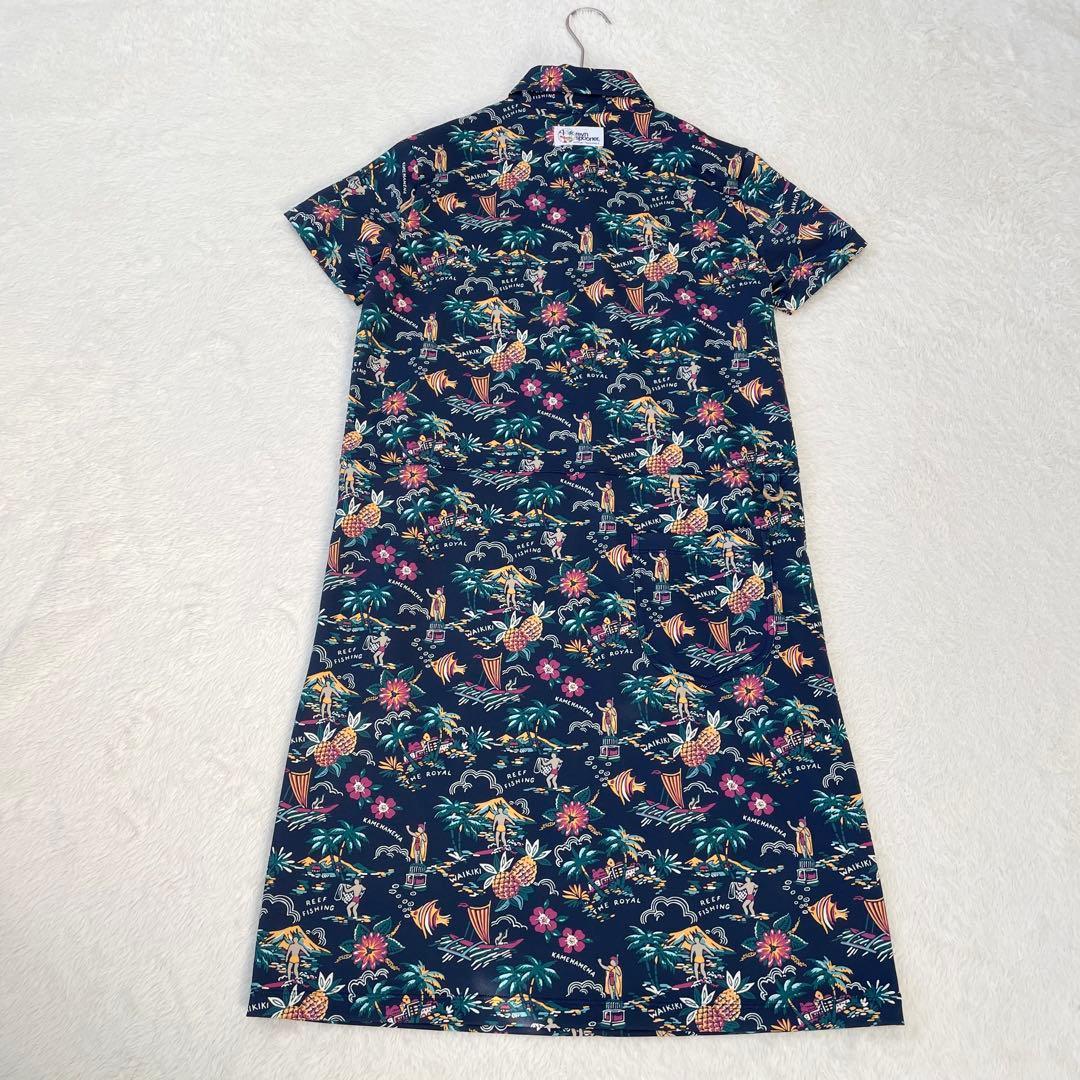 【美品】マンシングウエア×レインスプーナー　コラボワンピース　ゴルフウェア（92