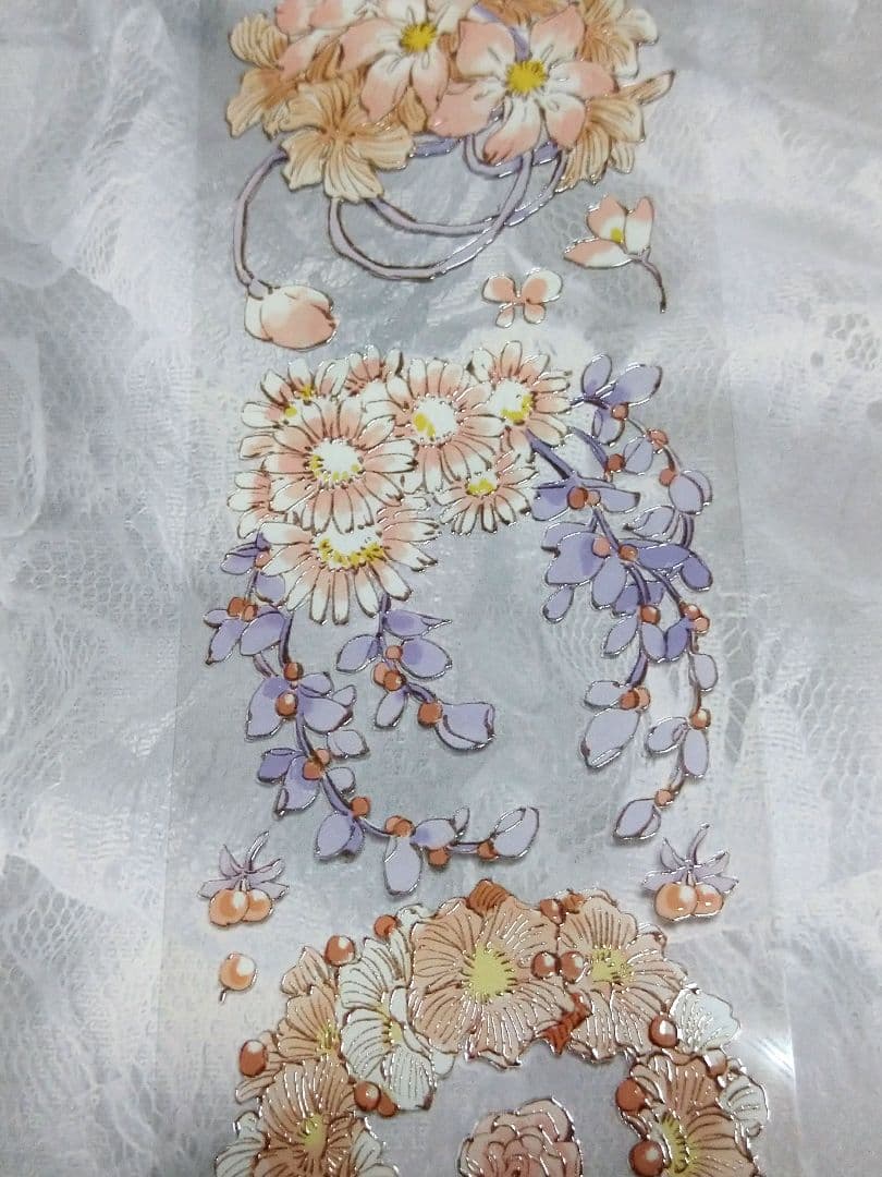 ✩完売御礼✩S36＃音书离(水晶)茶犁工作室切り売り海外装飾マステ