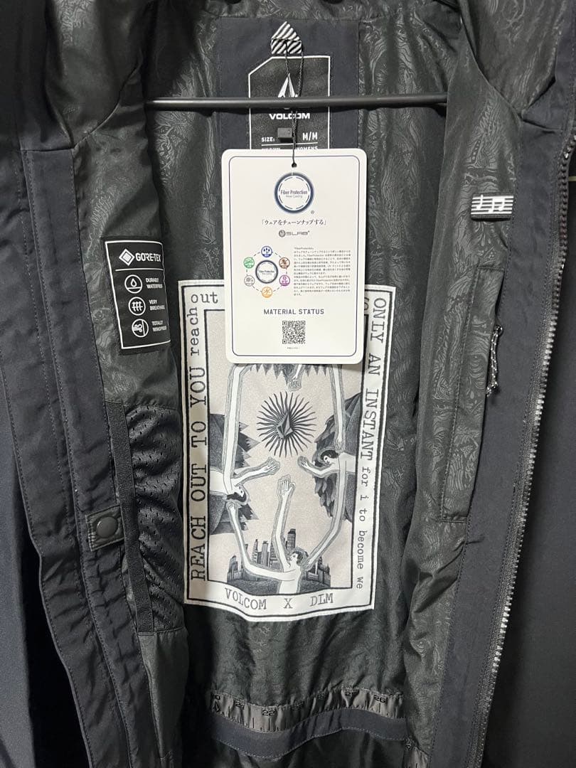 VOLCOM DLM GORE-TEX JACKET ブラック