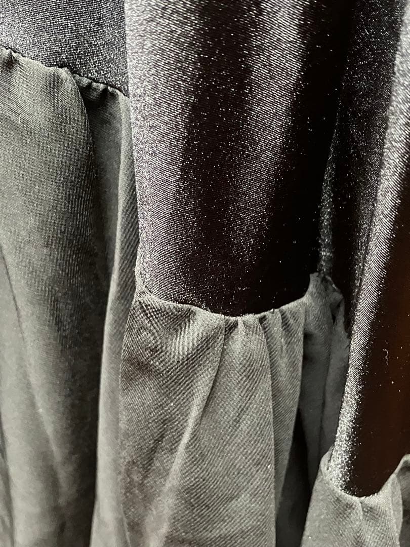 《ベリーダンス衣装 スカート》 ブラック