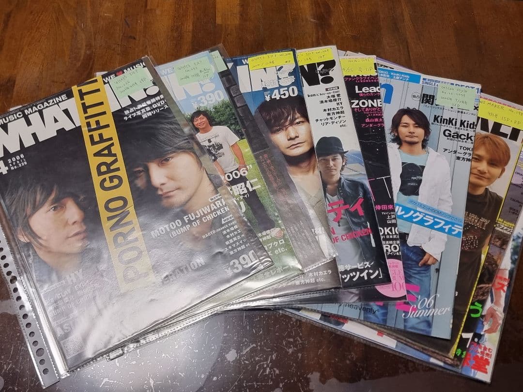 ポルノグラフィティ 雑誌 切り抜き 約300P