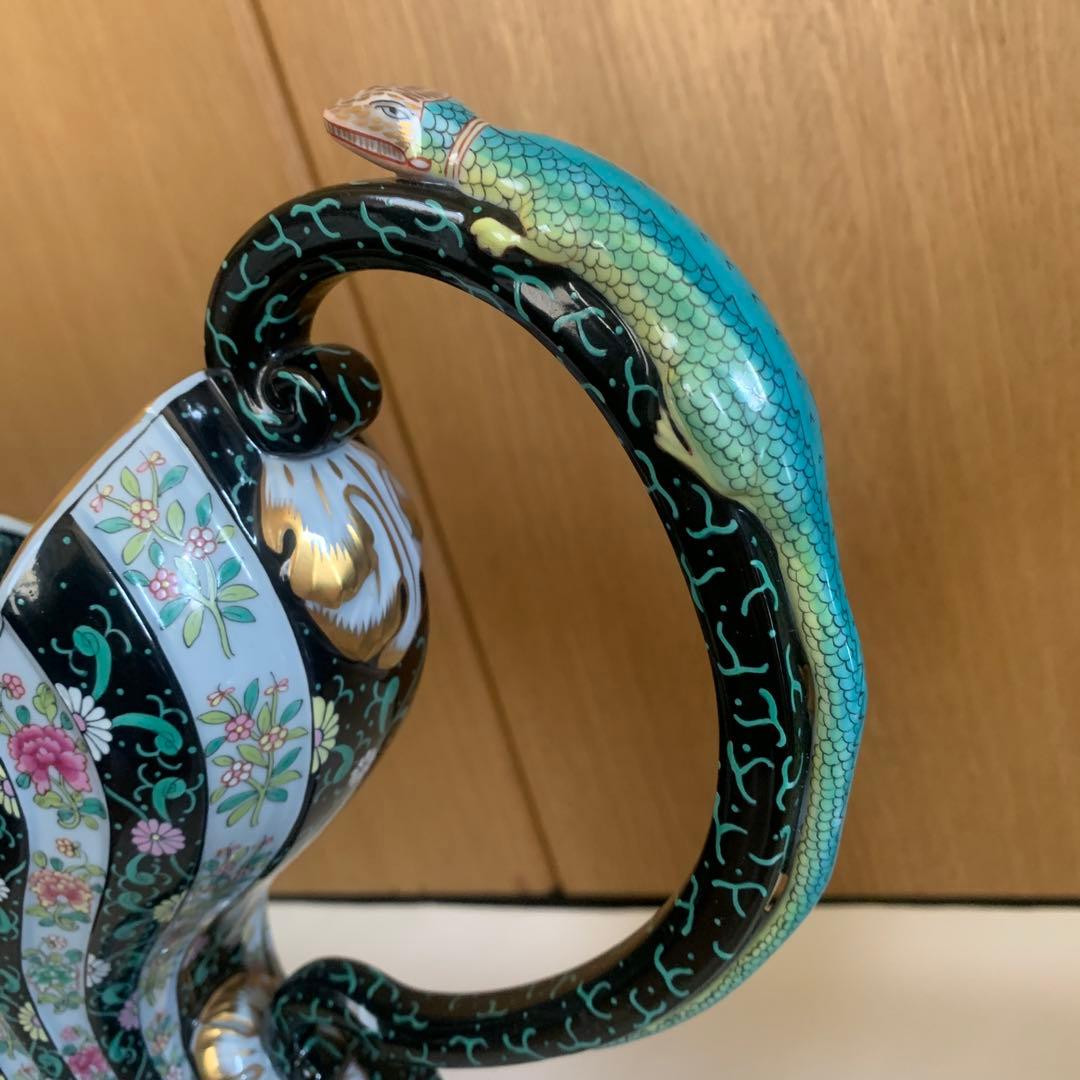 F*u様 希少 ジャグ HERENND シノワズリ 西安の黒