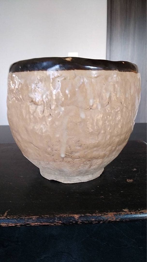 盆栽鉢　蘭鉢　古唐津　山野草鉢　皮鯨　古美術　中国美術　茶道具　植木鉢