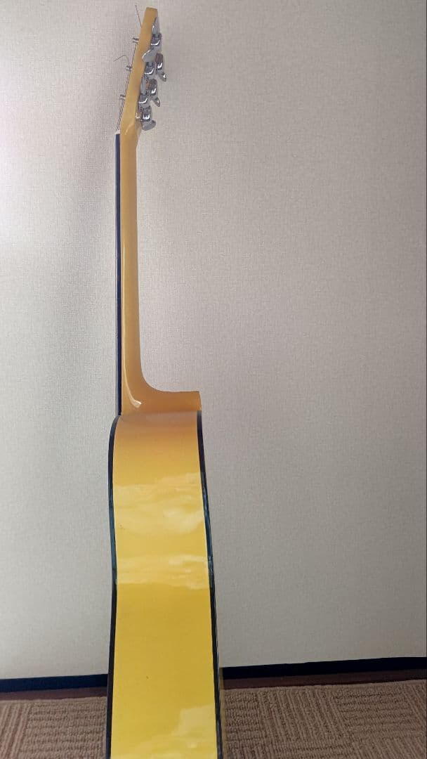 イエロー アコースティックギター TV-Jockey