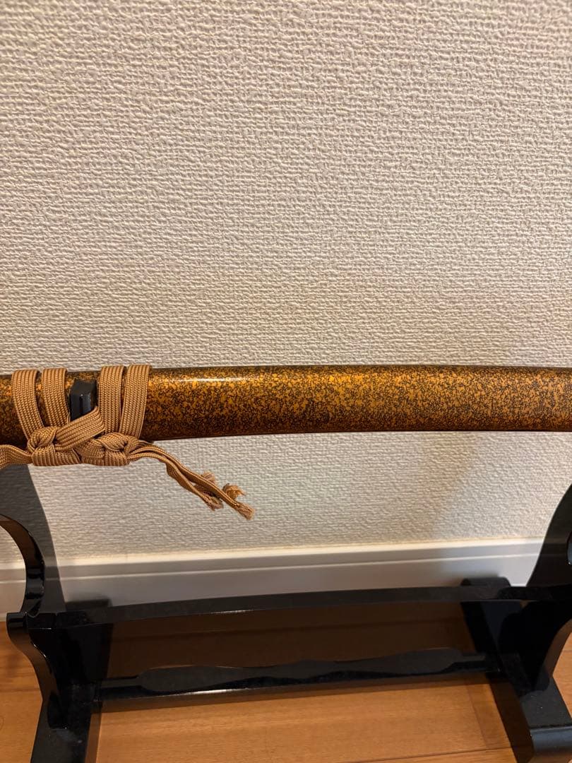 高級模造刀 金黎継 美術刀 台座付き（別型）