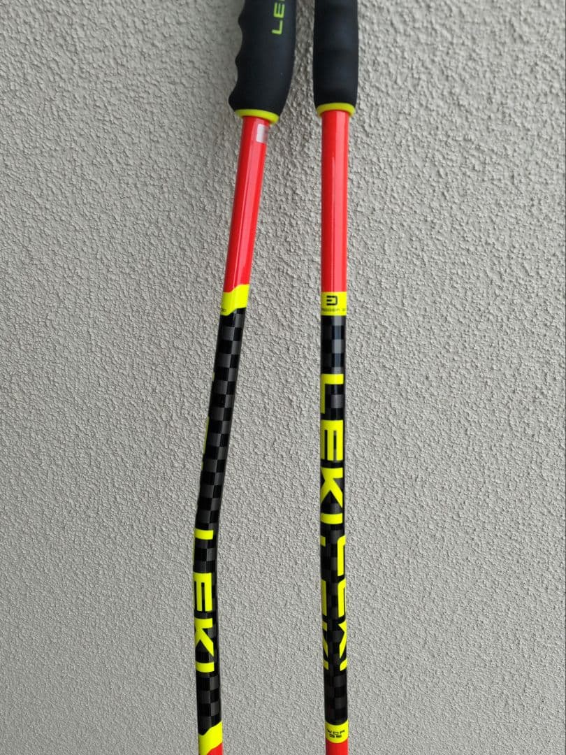LEKI WCR GS CARBON GS カーボン 3Dポール 120cm