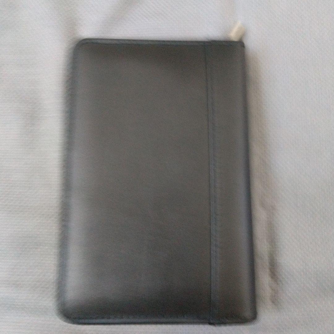 LEED'S 黒色レザー メモ帳 CRITIC LOGIC