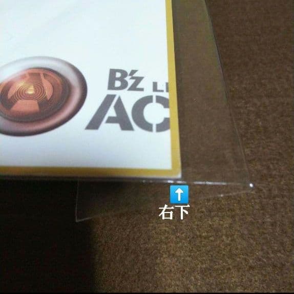 B'z サイン色紙 LIVE-GYM ACTION ライブグッズ 稲葉浩志 松本