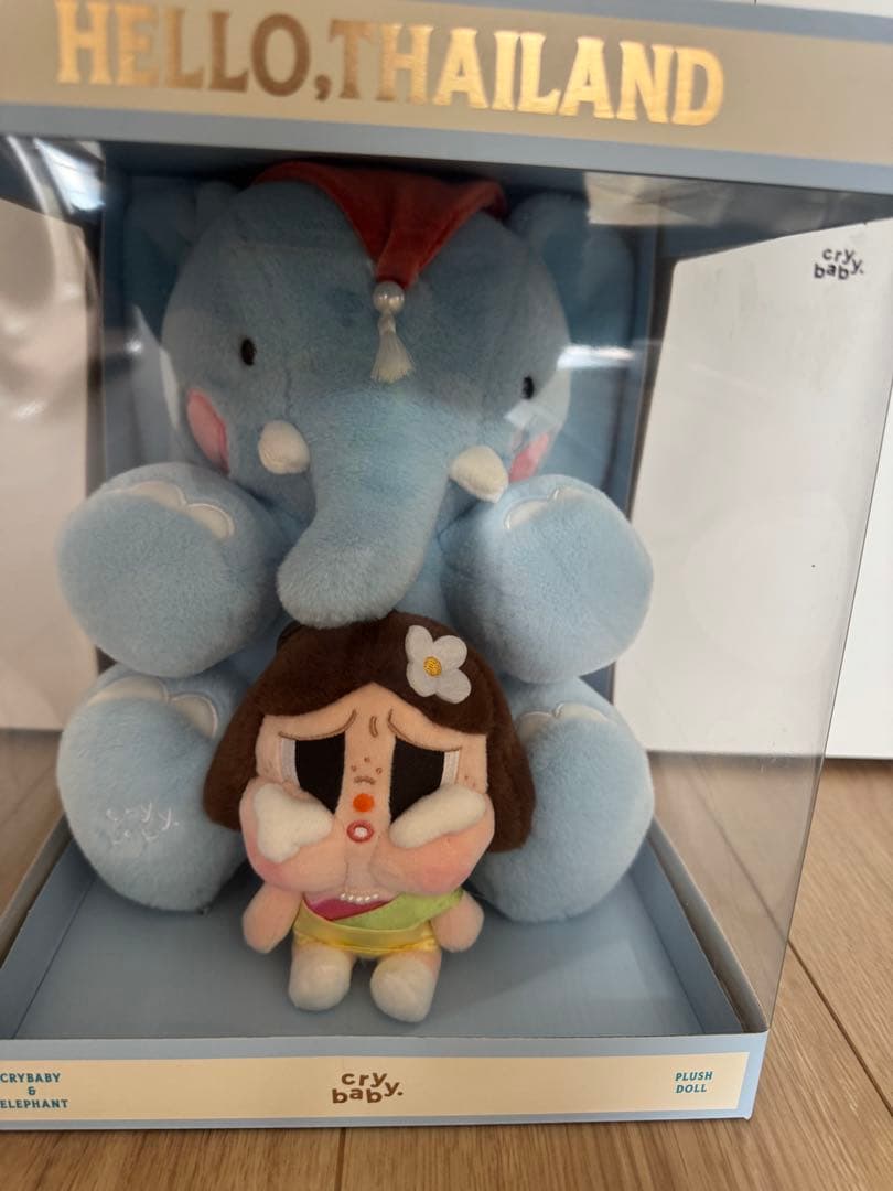 正規品　POPMART LABUBUとcrybabyタイ限定3点セット