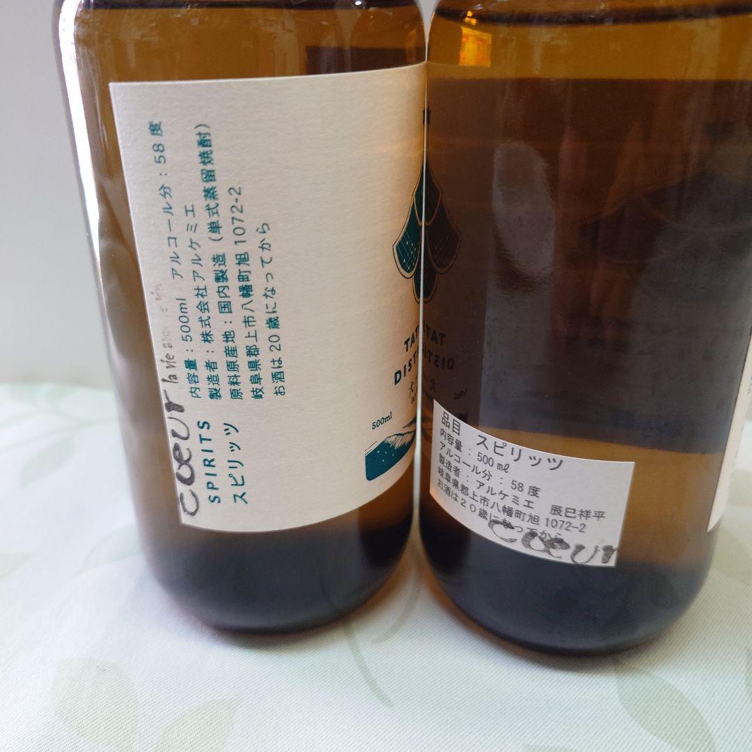 アルケミエ　辰巳蒸留所　 犬啼　アブサン　2本セット