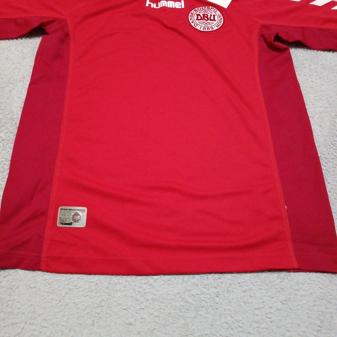 新品 2003年 サッカー デンマーク代表 半袖 ユニフォーム ヒュンメル