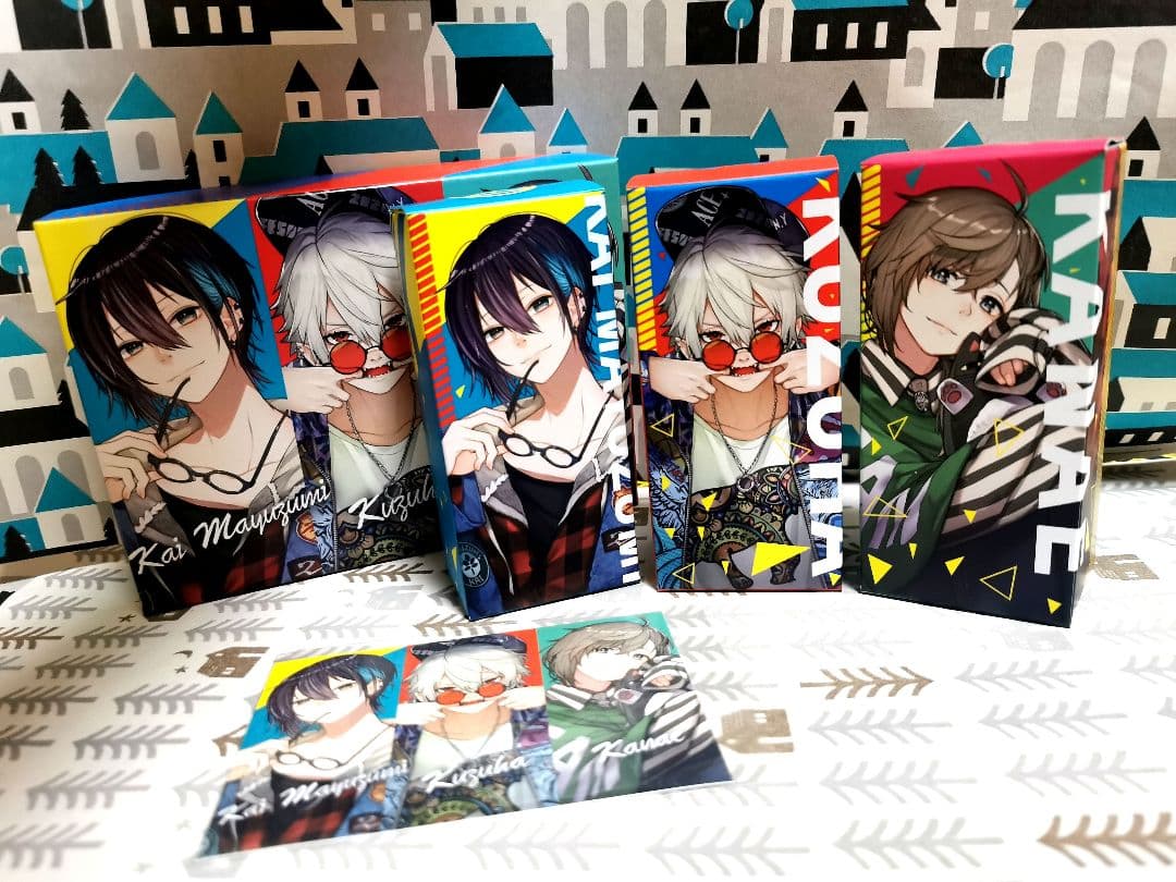 にじさんじ　黛灰　葛葉　叶　香水　コンプリートセット