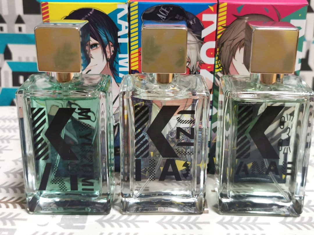 にじさんじ　黛灰　葛葉　叶　香水　コンプリートセット