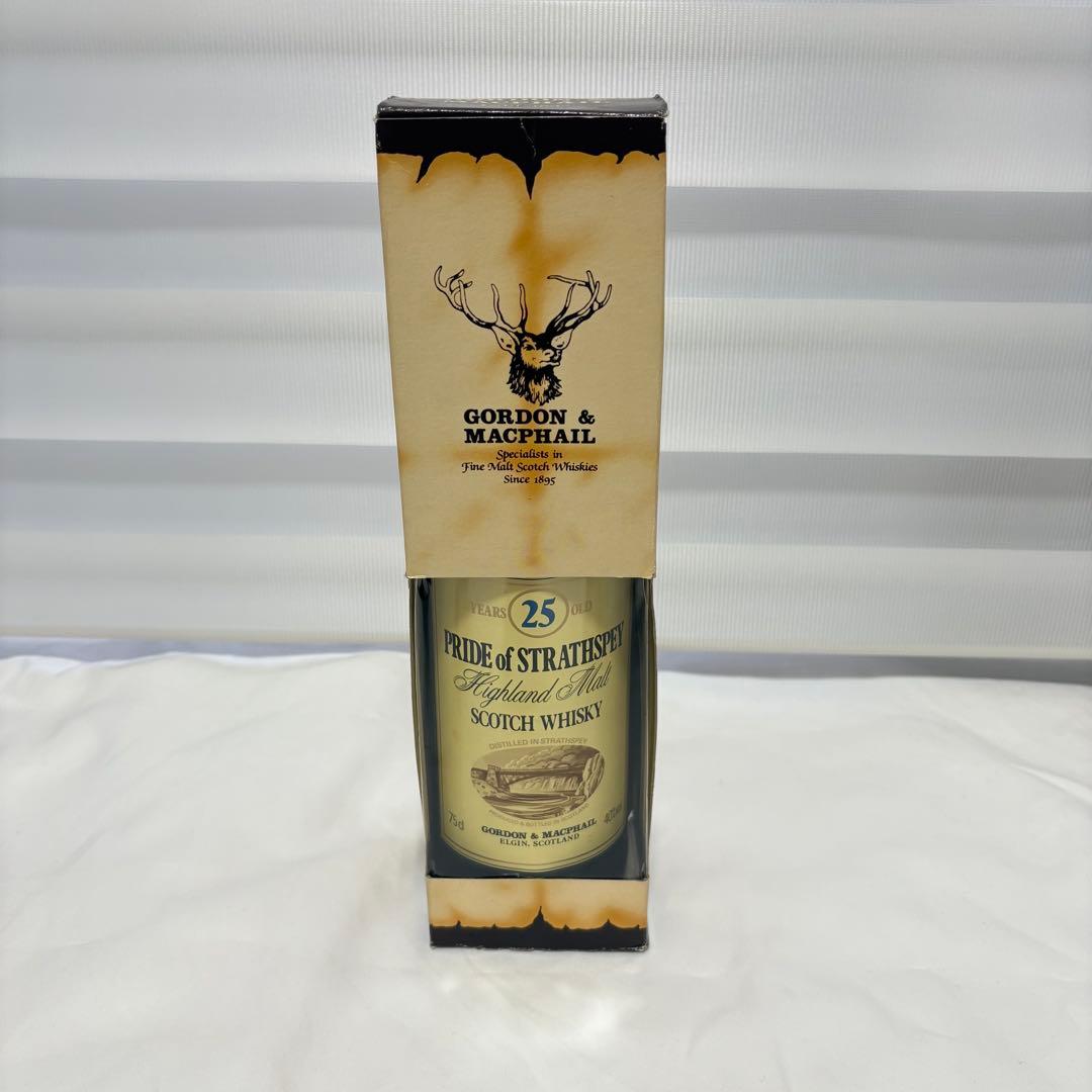 【未開栓希少】G&M PRIDE of STRATHSPEY 25年 ウイスキー