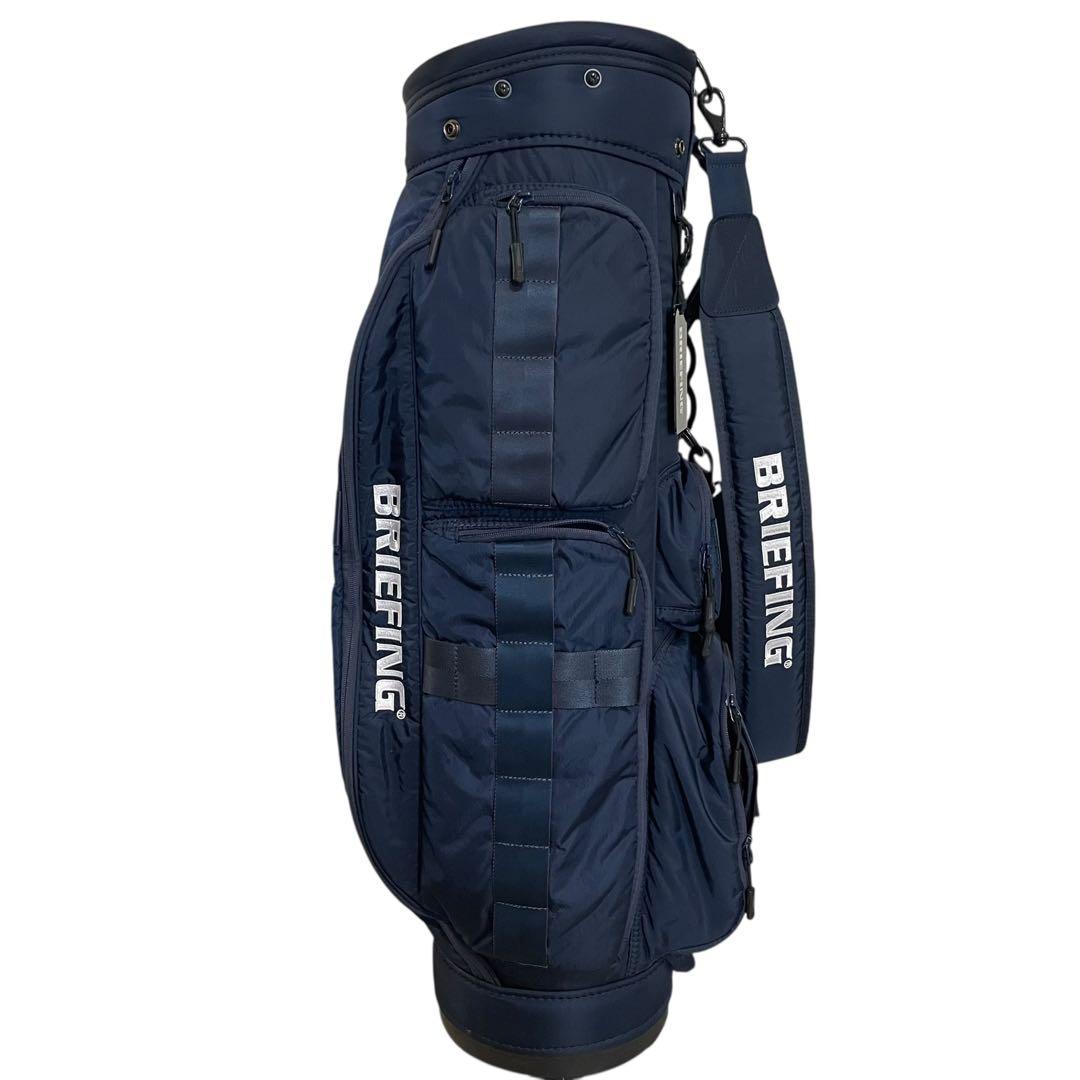 【極美品✨】BRIEFING 軽量 キャディバッグ CR-6 ネイビー ゴルフ
