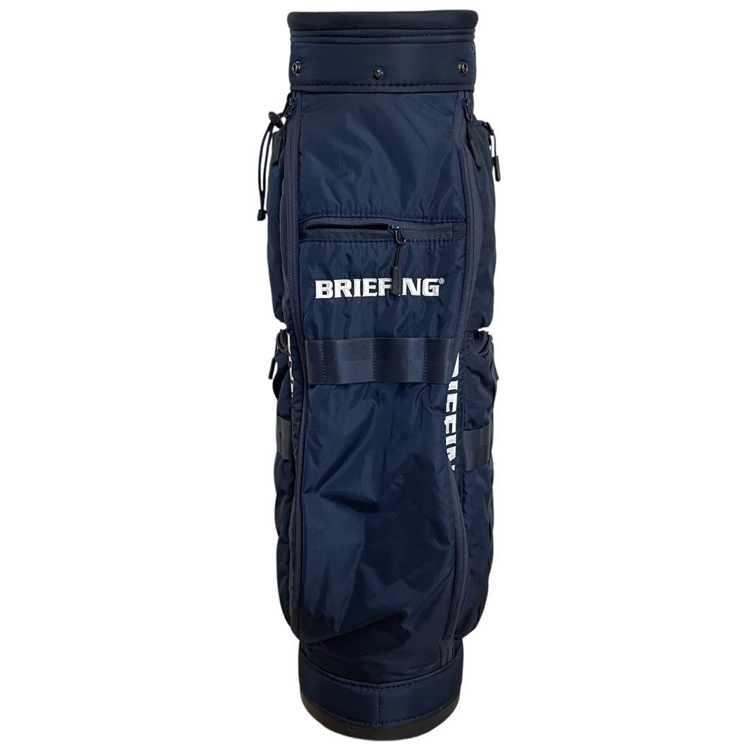 【極美品✨】BRIEFING 軽量 キャディバッグ CR-6 ネイビー ゴルフ
