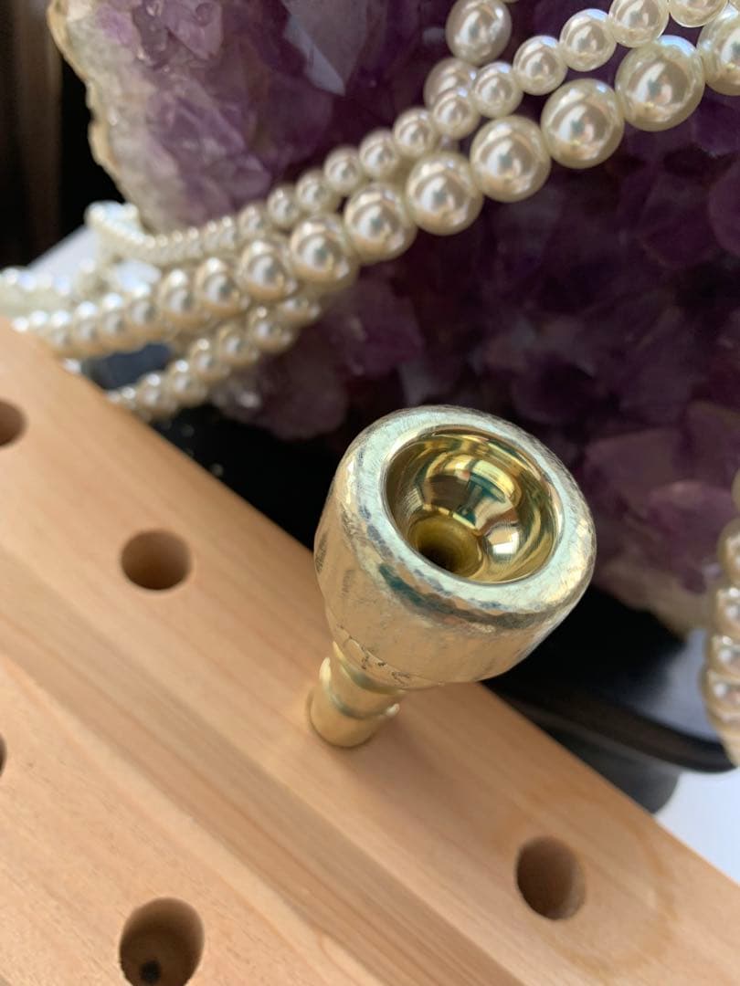 レアな一点物　トランペットマウスピース