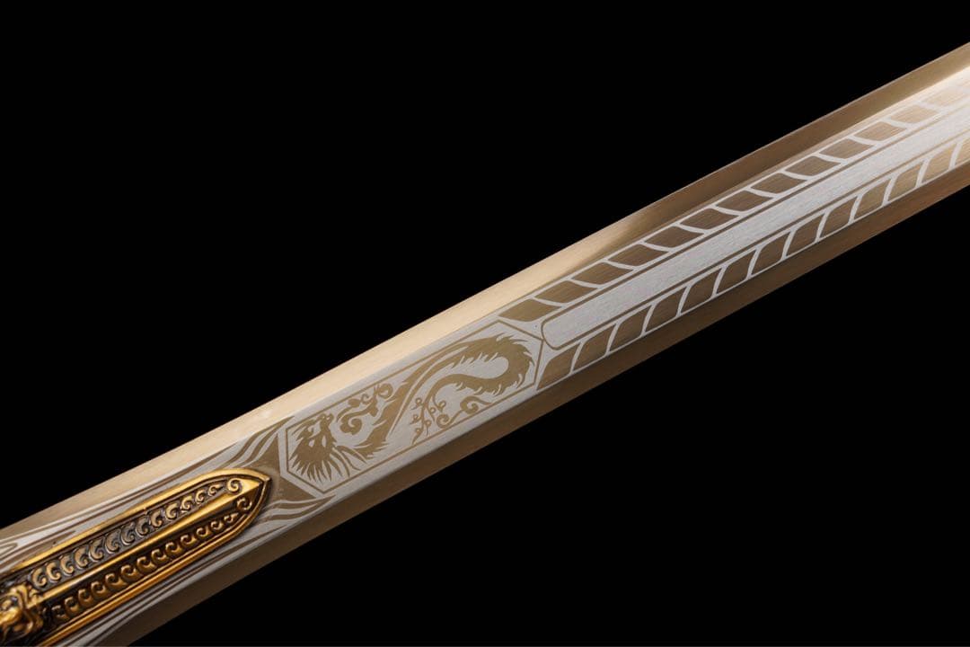 【新品未使用】『龍淵戦剣』 模造刀 居合刀 武具 手鍛造打