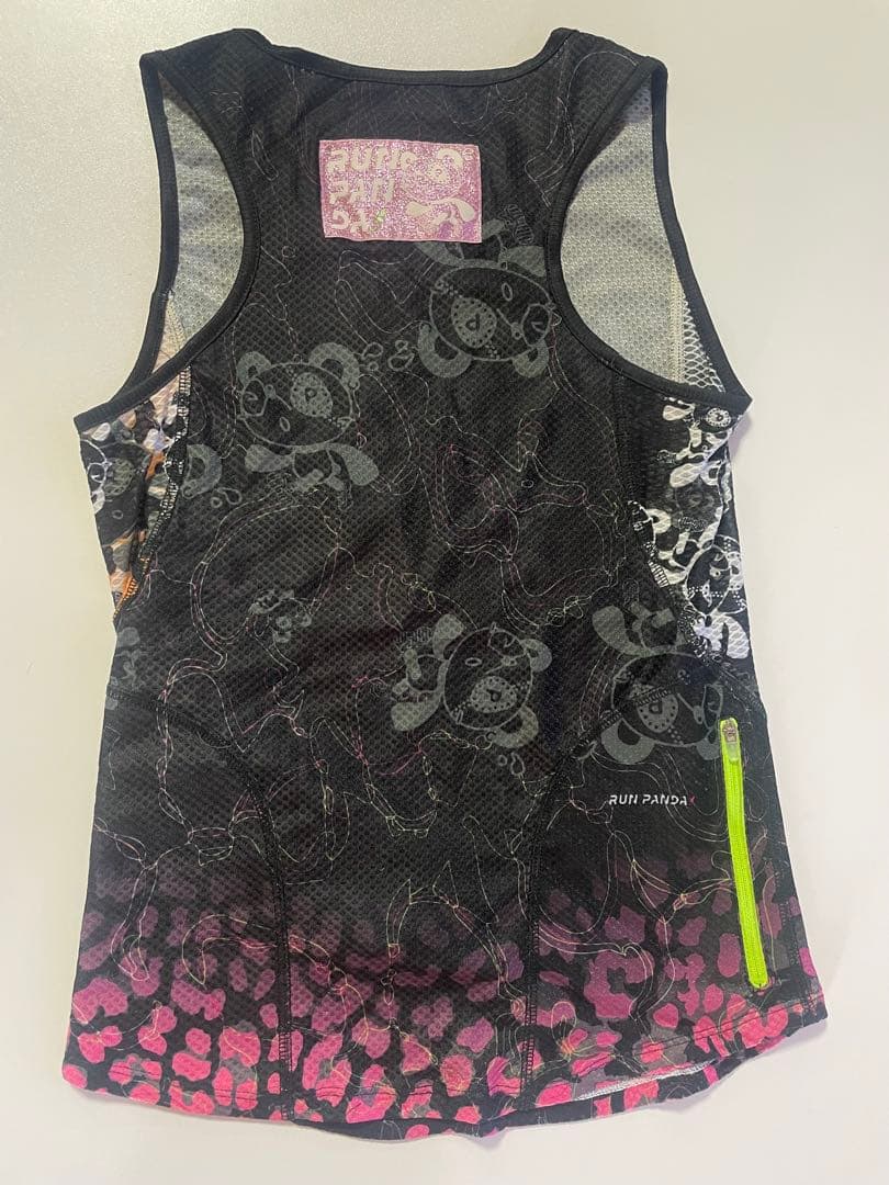 RUN PANDA ランニングタンクトップ&ショートパンツ
