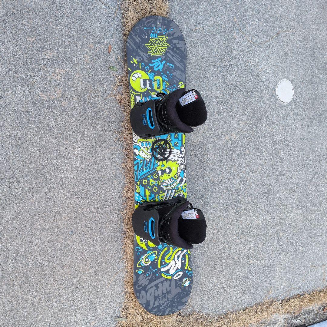 K2 Mini Turboスノボ ビンディング セットウェア上下、ブーツ22.5