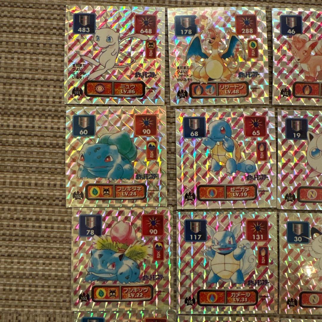 アマダ　ポケモン最強シール烈伝　プリズムシール　コンプリート