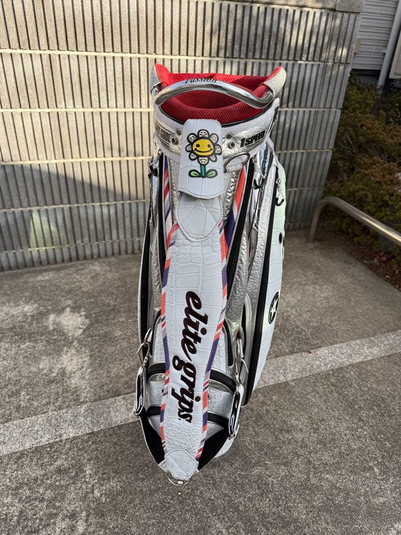 エリートグリップ　限定クロコ23年モデルツアースタンド　大型パラソルプレゼント