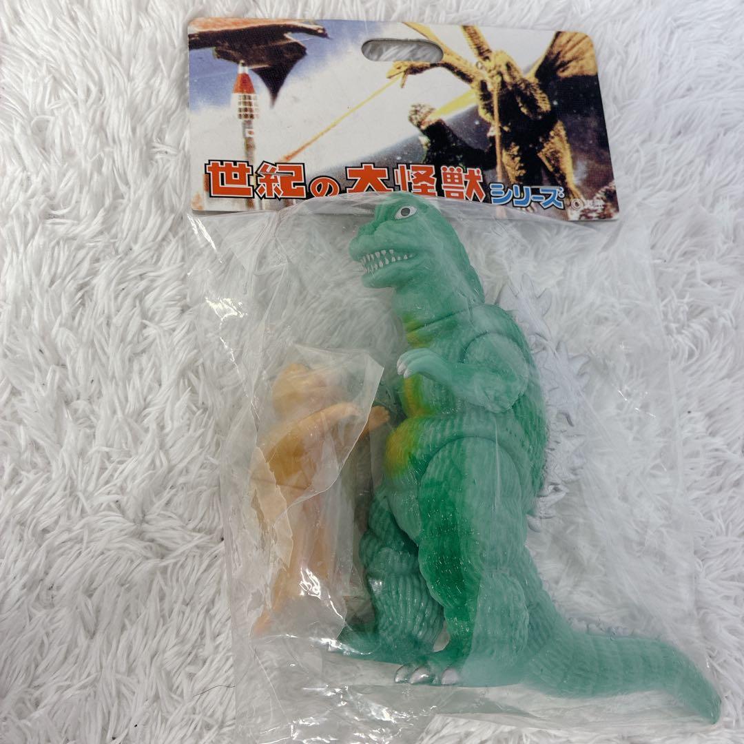 【未開封品】マーミット 世紀の大怪獣シリーズ 息子ゴジラ＆ミニラ ゴジラ