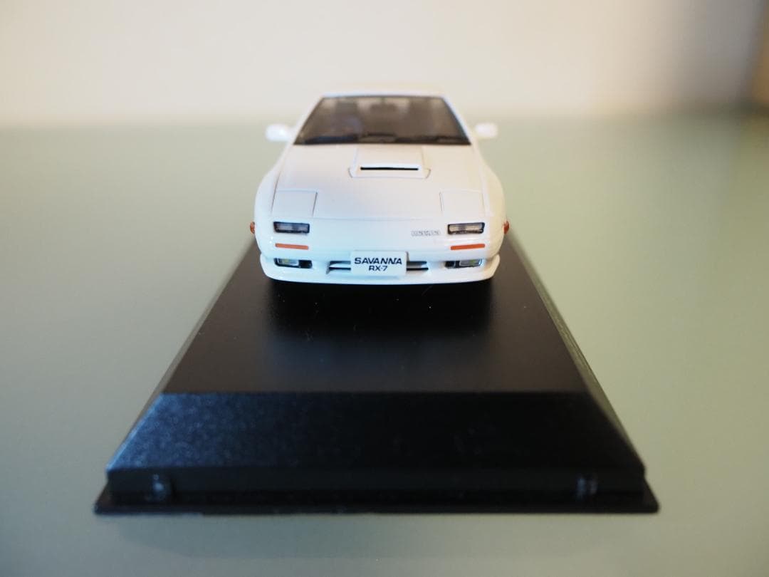 京商 1/43 MAZDA RX-7 (FC3S) GT-X クリスタルホワイト