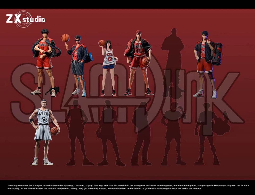 SLAMDUNK 三井寿 1/6 ガレージキット ガレキ スタチュー⑤②