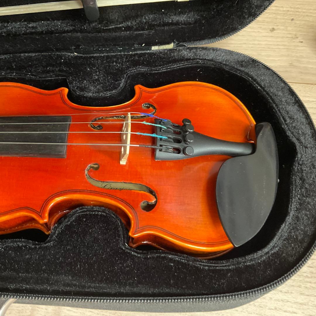 バイオリン 本体 ケース付き　1/16 gragioso 2才用