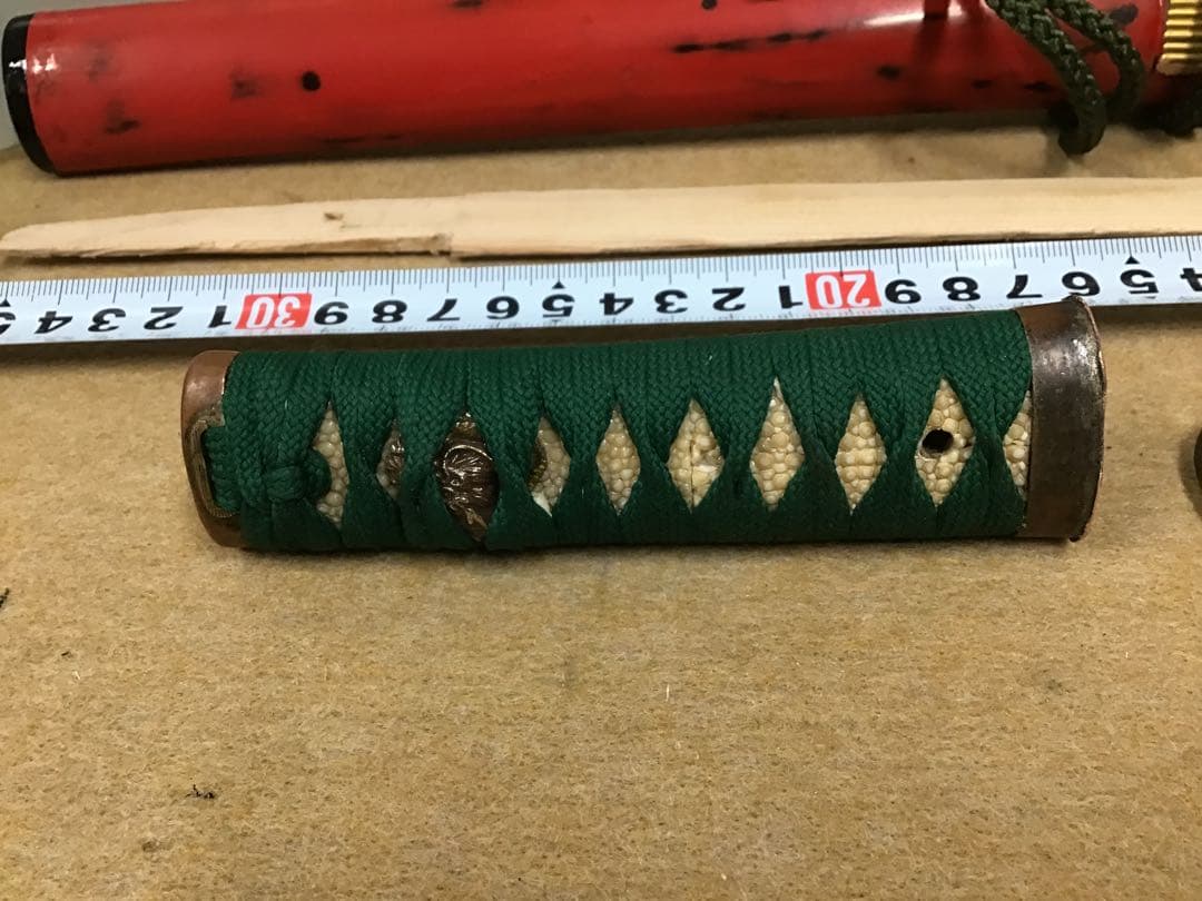 寸延短刀外装拵え