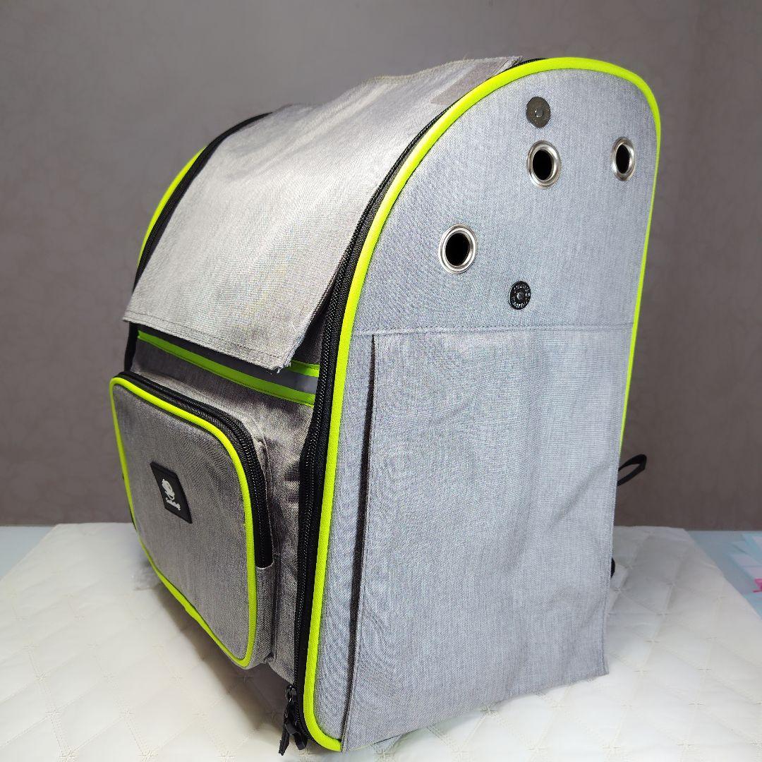 06* 犬 キャリーバッグ リュック ペット拡張ハウス 耐荷重10㎏