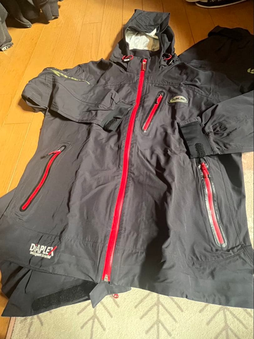 SUNLINE Diaple フィッシングスーツ上下セット