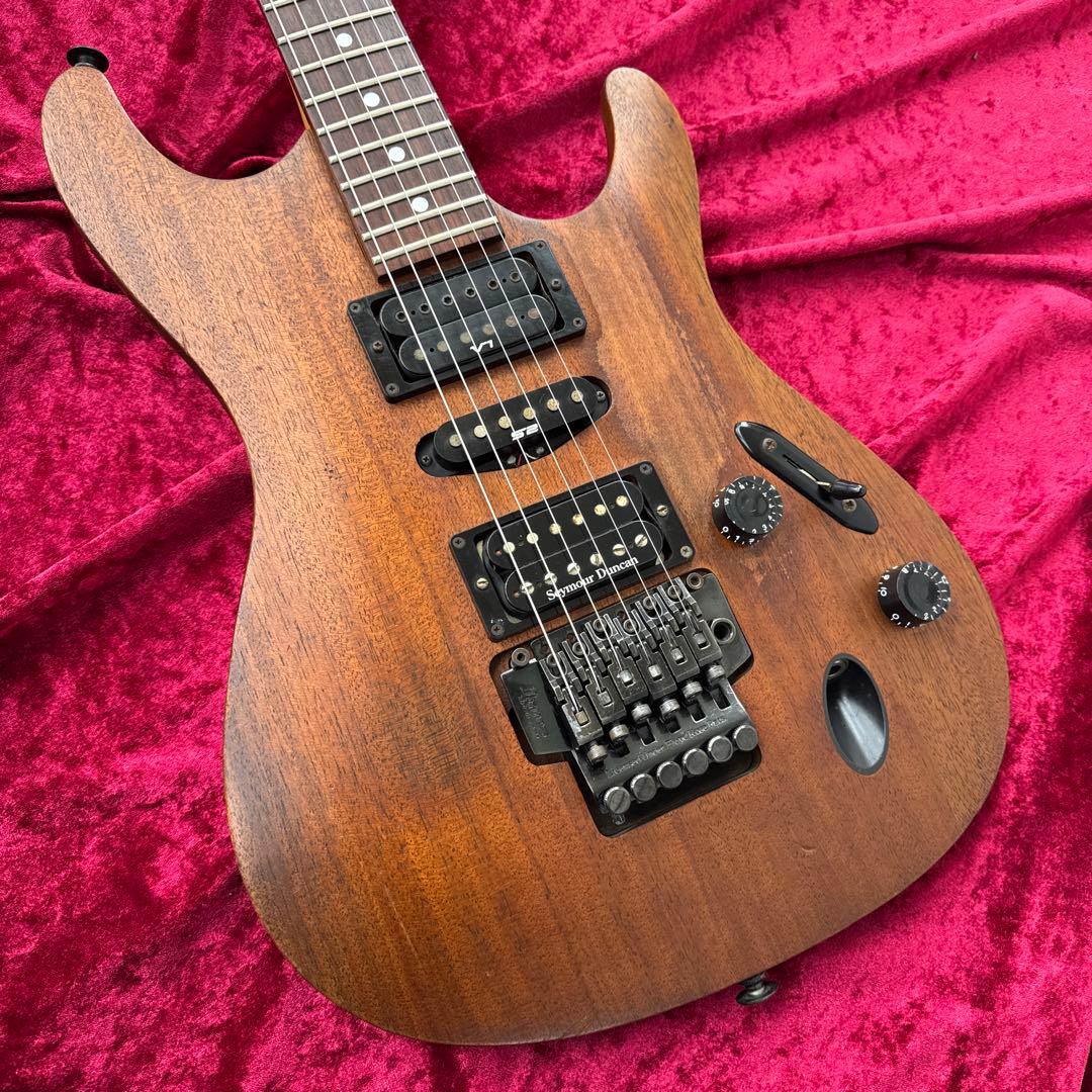メンテ済 フジゲン製 Ibanez S470 マホガニーボディ セイモアダンカン