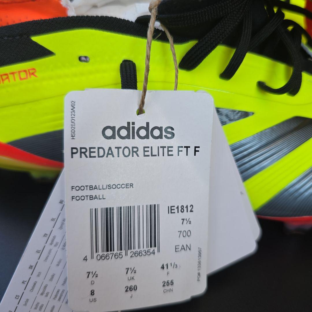 26cm adidas プレデター エリート FT FG