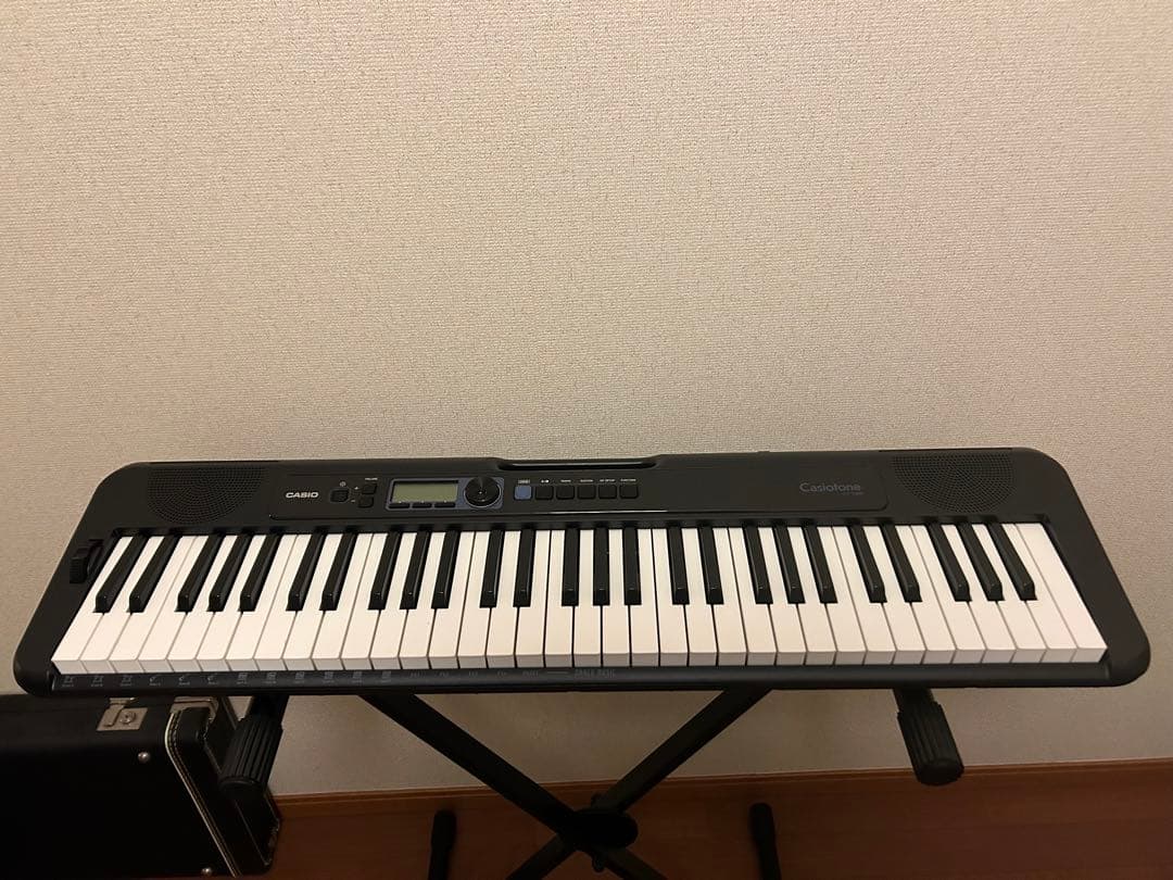CASIO Casiotone CT-S300 カバー・スタンド・電源アダプタ付