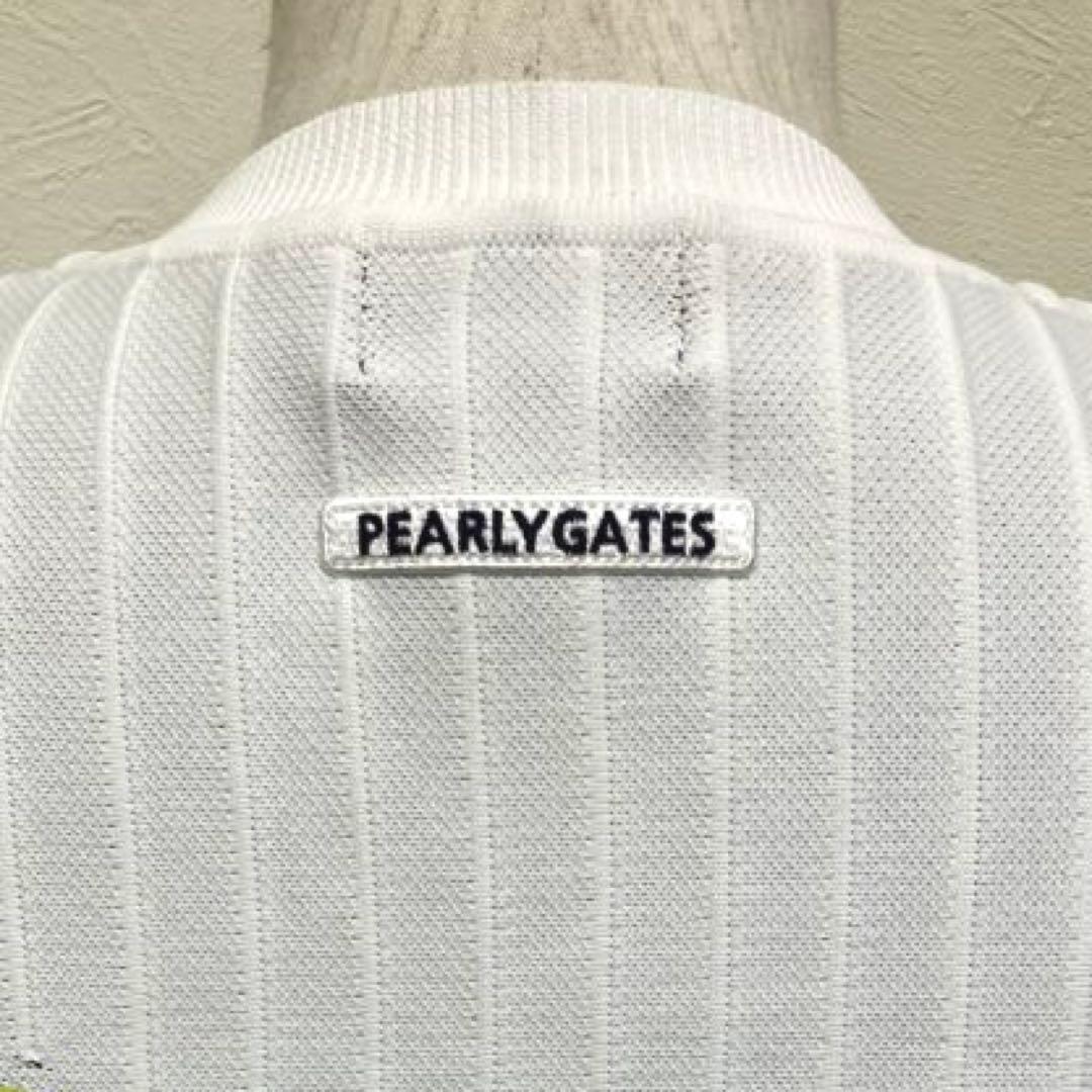 PEARLY GATES スマイリーフェイス　ニットベスト　Ｖネック　サイズ1