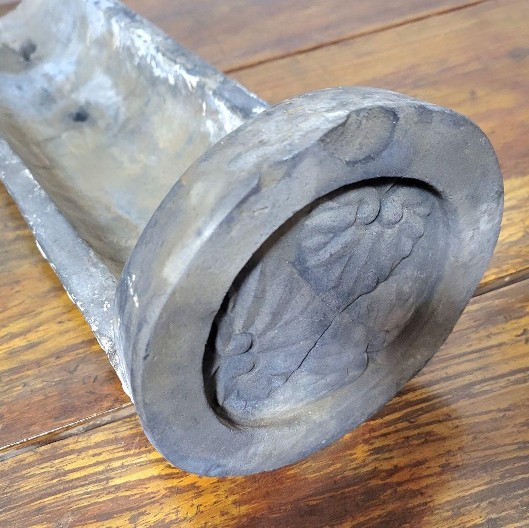 RAN　三つ葉葵紋　瓦　軒先瓦　徳川家所縁の寺院より　時代物