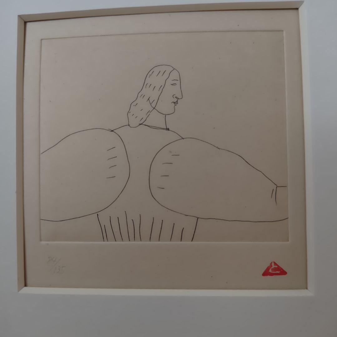 【良品・処分価格】有元利夫　NOTEBOOK 1985 オリジナル銅版画 19万